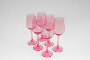 Bubblegum Pink - Stemless Colored Wine Glass