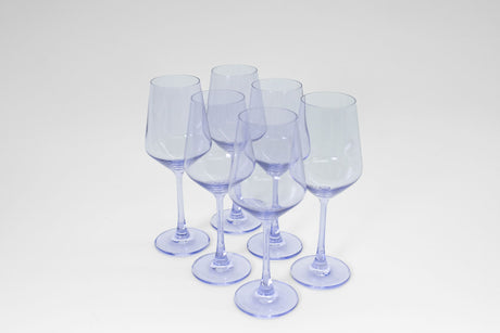 Lady Lavender - Stemless Colored Wine Glass