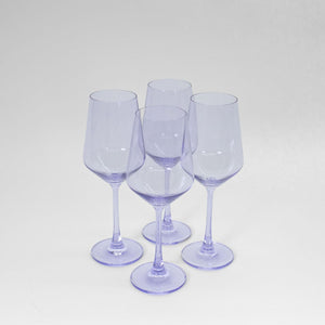 Lady Lavender - Colored Wine Glass