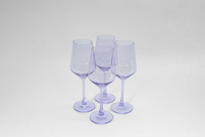 Lady Lavender - Stemless Colored Wine Glass