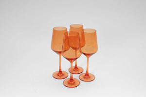 Aperol Orange - Stemless Colored Wine Glass