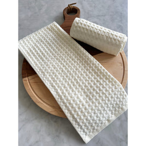 2pc Kitchen Waffle Towel Set
