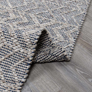Ironia Handmade Faux Silk Rug - Clearance