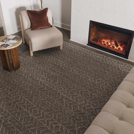 Ironia Handmade Faux Silk Rug - Clearance