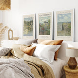Monet Set of 3 Printable Exhibition Posters