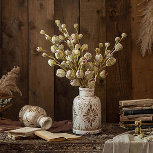 Rustic Dried Pot Stem 41" Tall