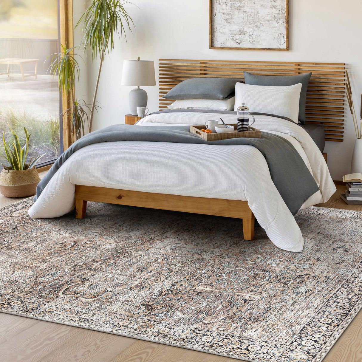 Jill Washable Area Rug - Clearance