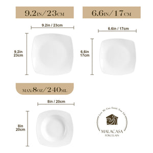 Julia 18 Piece Dinnerware Set