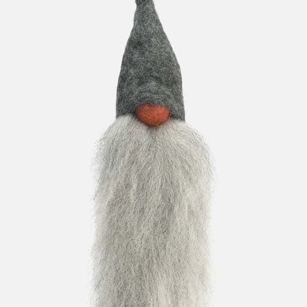 Tomte Gnome - Jakob (Grey Cap)