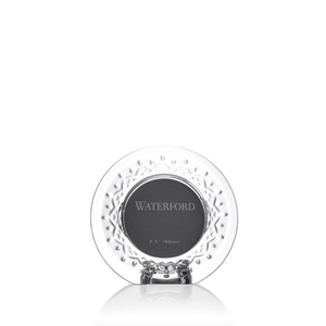 Waterford Crystal Giftology Lismore 4.5" Round Mini Frame
