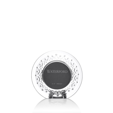 Waterford Crystal Giftology Lismore 4.5" Round Mini Frame
