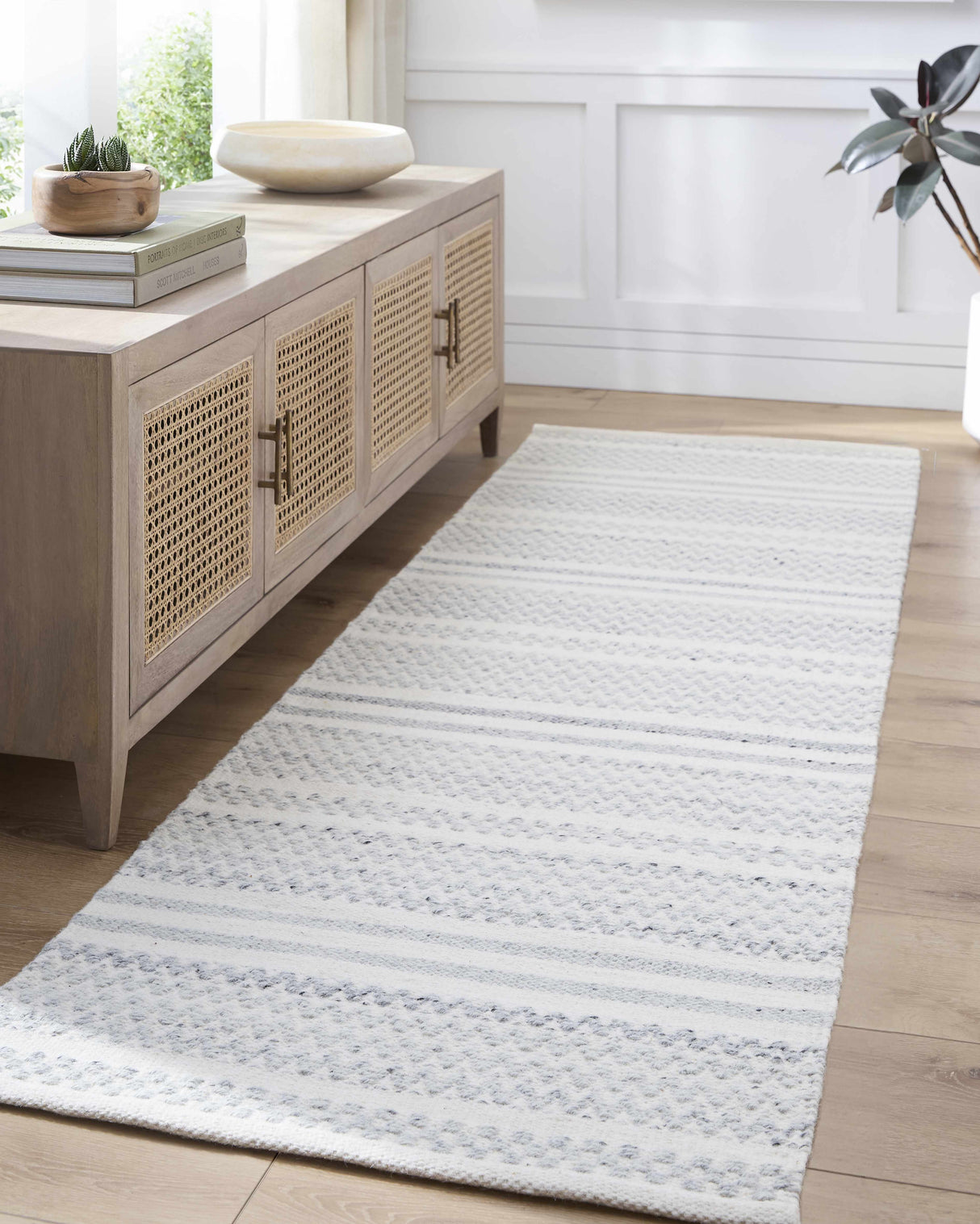 Kendi Cream Area Rug - Clearance