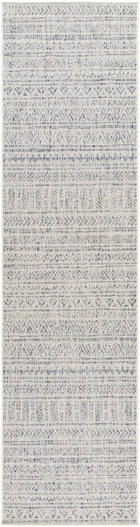Novato Gray All Over Pattern Performance Rug