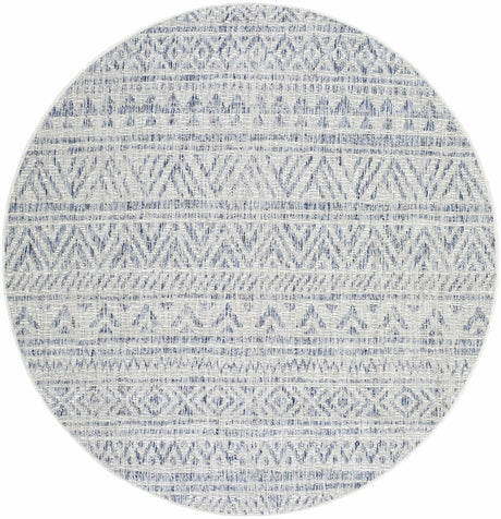 Novato Gray All Over Pattern Performance Rug