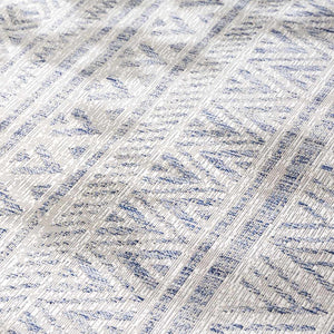 Novato Gray All Over Pattern Performance Rug