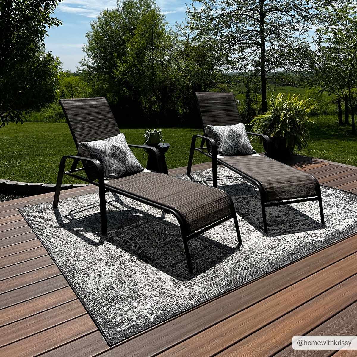 Katz Gray Area Rug - Clearance
