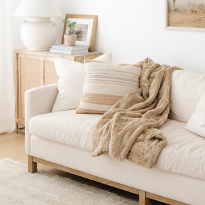 Faux Fur Throw Blankets by Saranoni