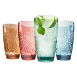 Eze Acrylic Highball Glassware, Set of 4