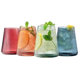 Tonal Stemless Wine Glassware, Set of 4