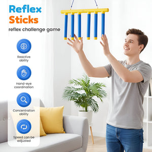 Kids Reaction Training Game Falling Stick Reflex Challenge