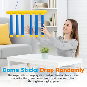Kids Reaction Training Game Falling Stick Reflex Challenge