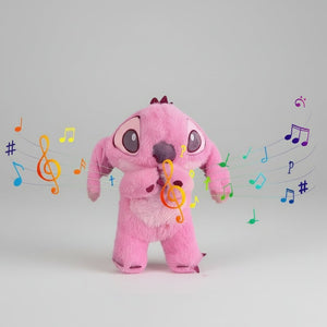 Calming Breathing Plush Toy with Night Light Sleep Aid Stuffed Animal