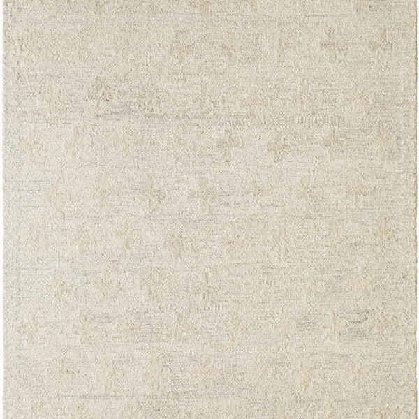 Lotta Peach Modern Wool Area Rug