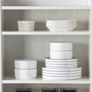 Leah 24 Piece Dinnerware Set for 8