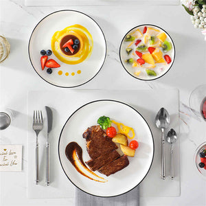 Leah 18 Piece Dinnerware Set