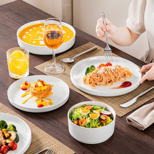 Leah 24 Piece Dinnerware Set for 6