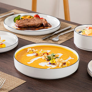 Leah 24 Piece Dinnerware Set for 6