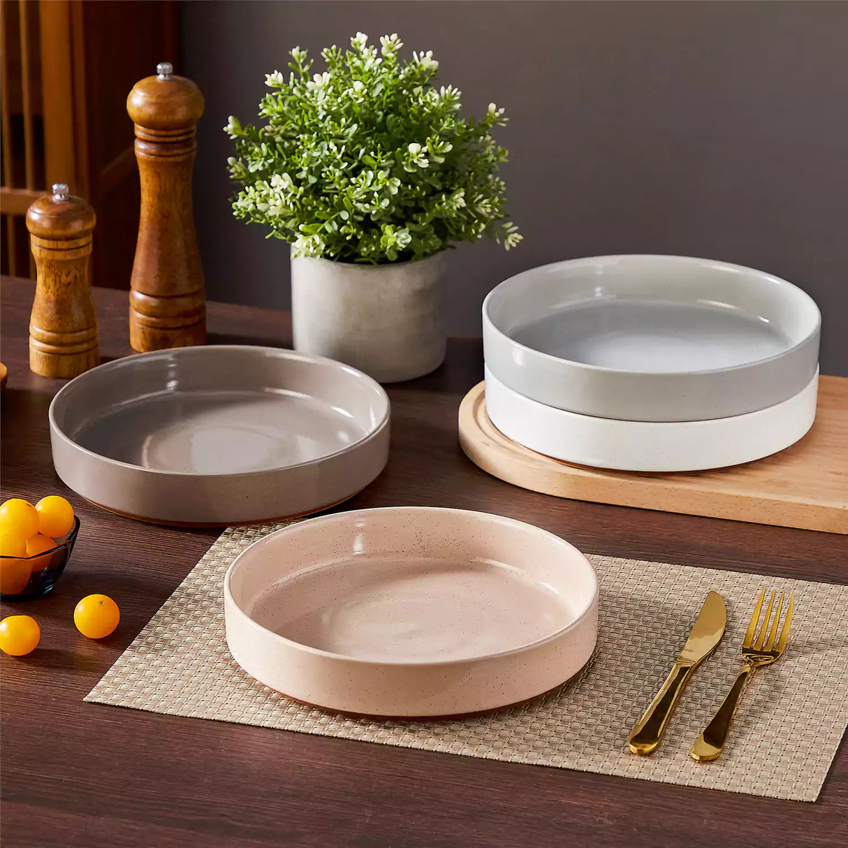 Leah Pasta Bowls Set of 4