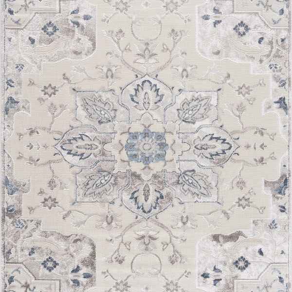 Calum Blue & Gray Area Rug - Clearance