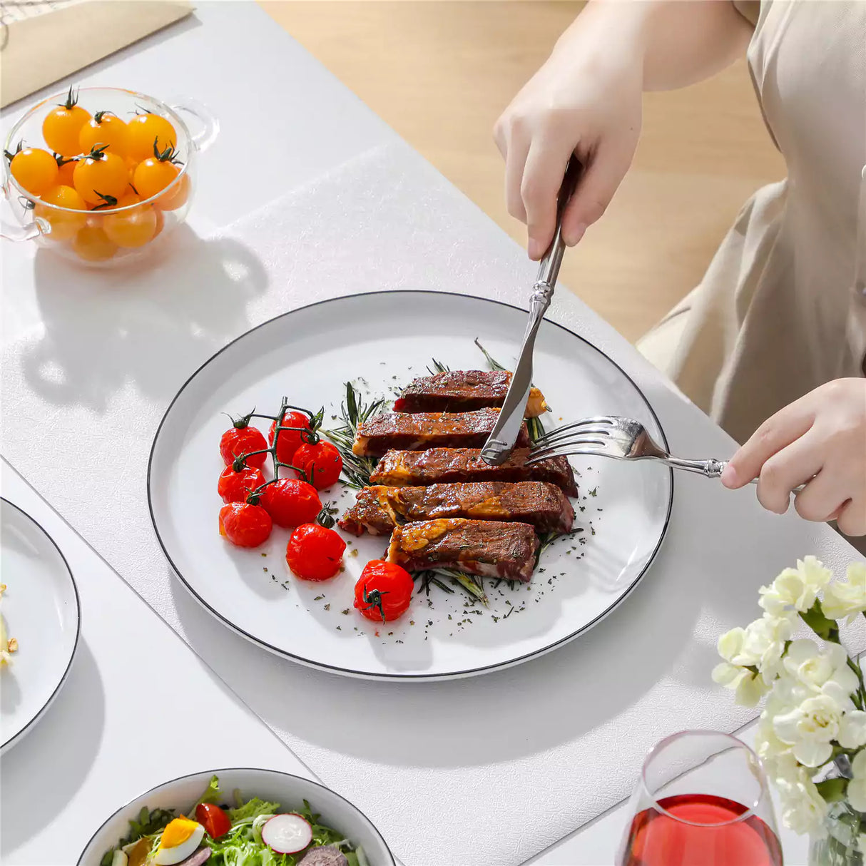 Lexi 12 Piece Dinnerware Set