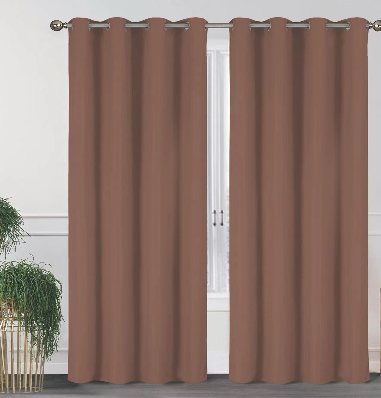 2 Pack - 55'' X 84'' Solid Thermal Blackout Panels (19 Colors)