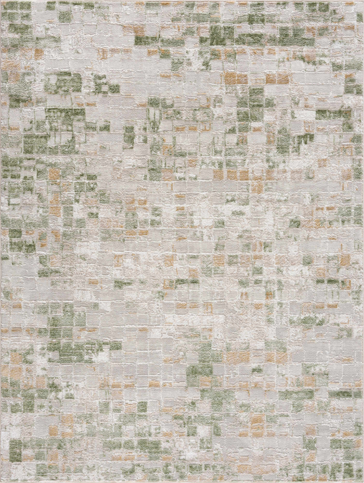 Liveri Green Mosaic Rug