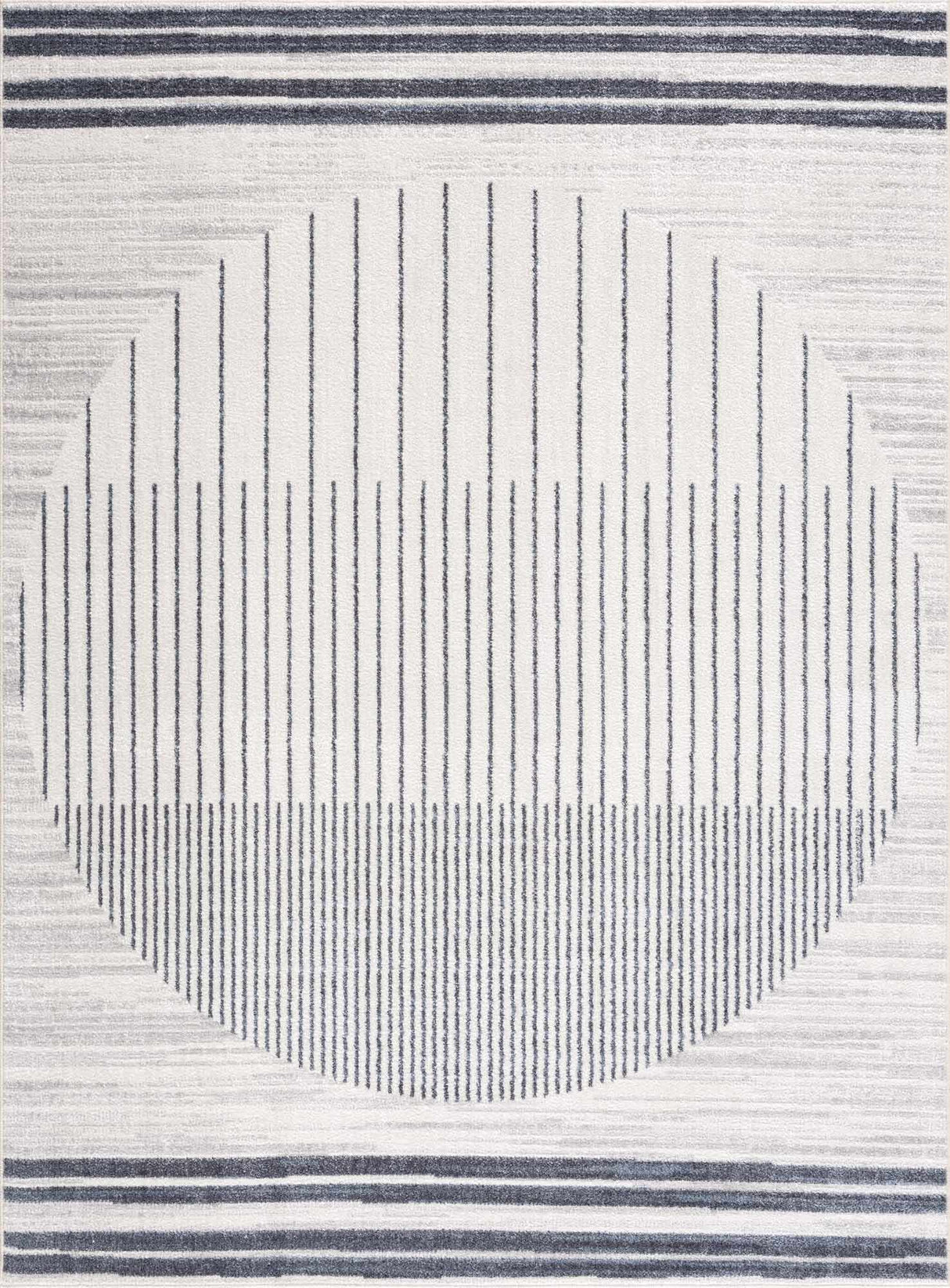 Thad Medium Gray Washable Area Rug