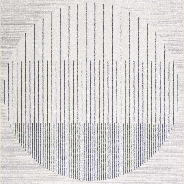 Thad Medium Gray Washable Area Rug