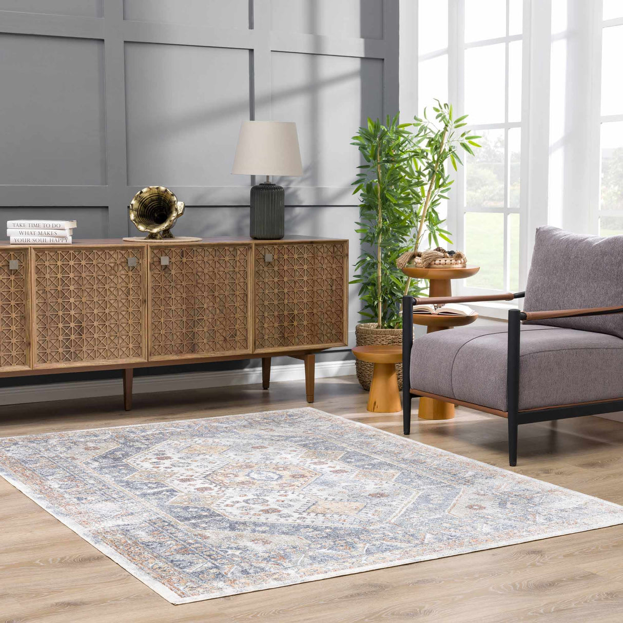 Afya Boutique Washable Rug