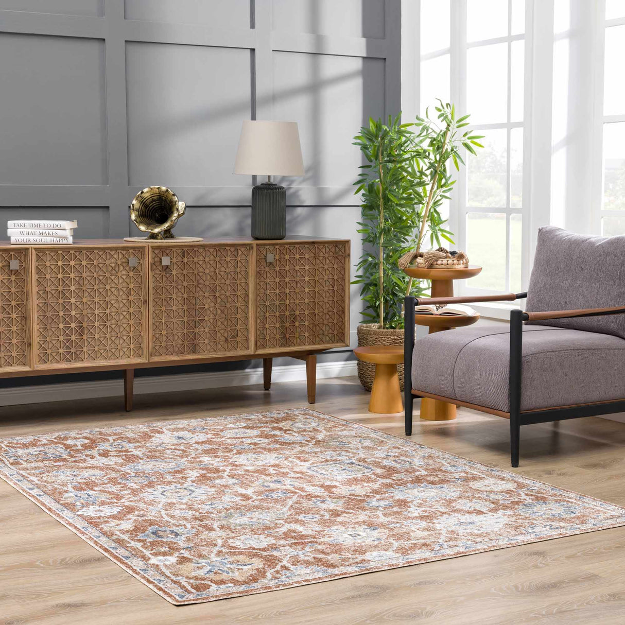 Chavi Washable Area Rug - Clearance