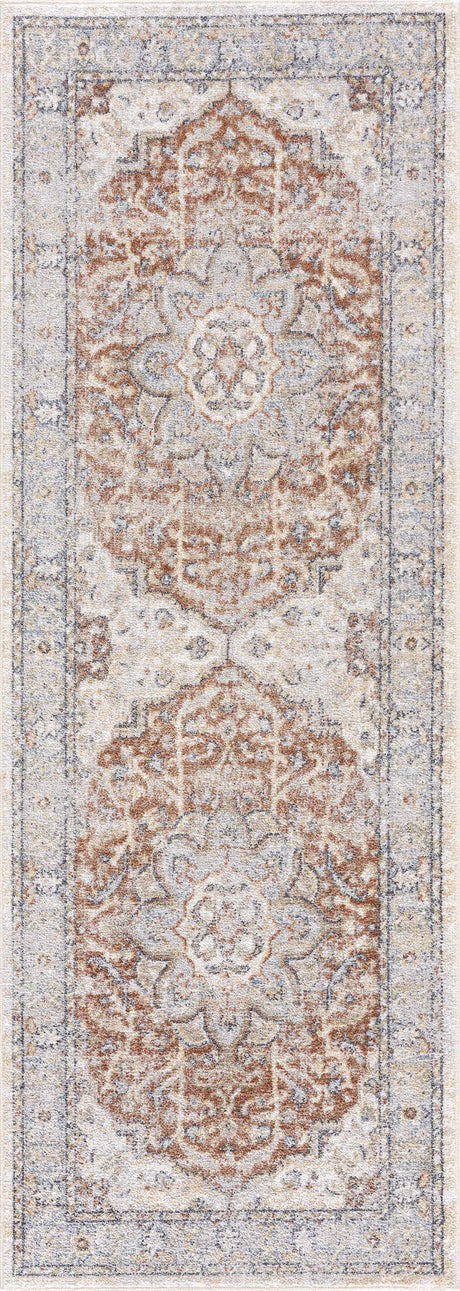 Emke Flat Pile Washable Rug