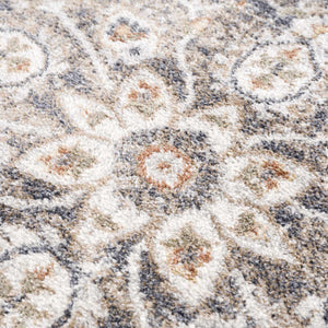 Hiti Beige Flat Pile Washable Rug