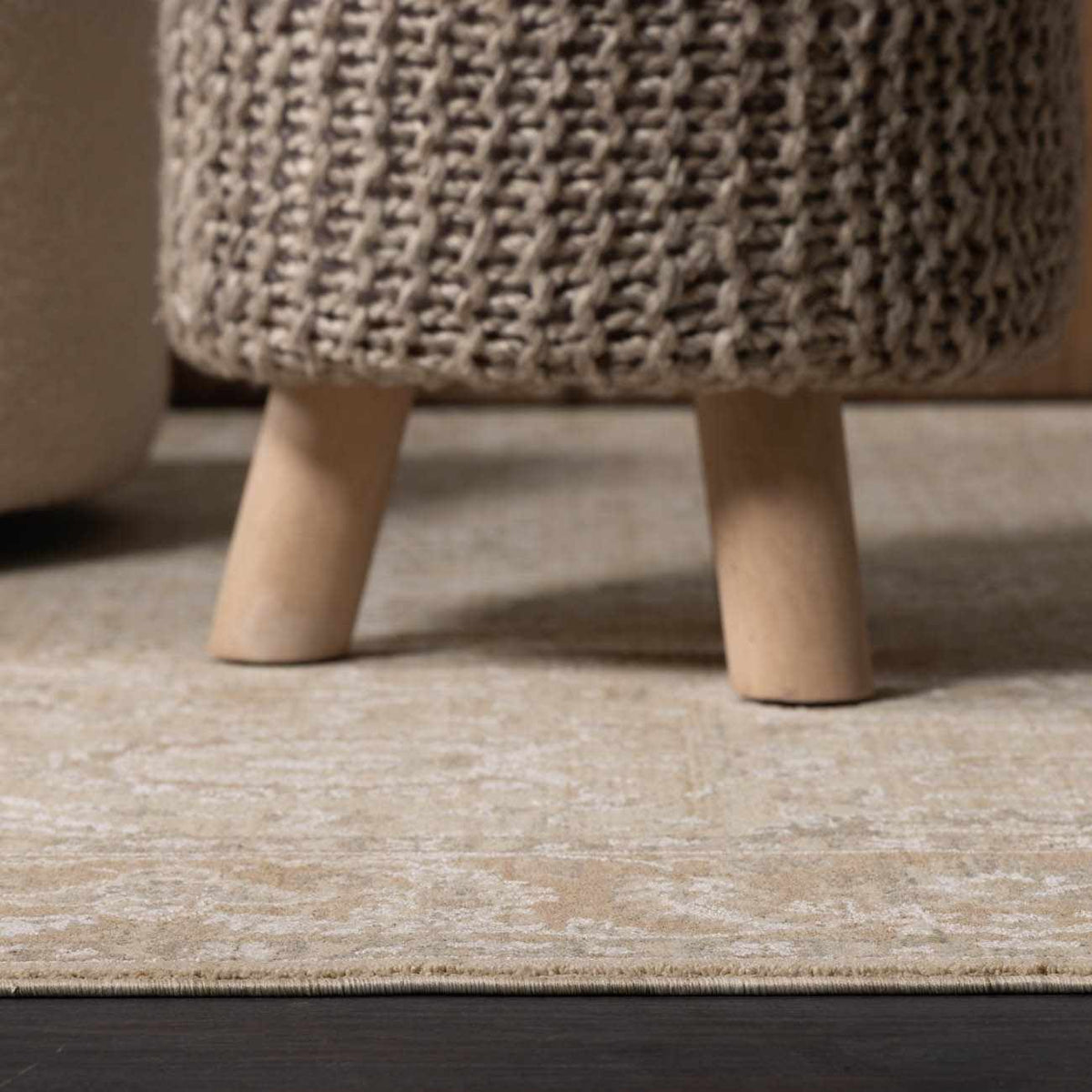 Airlia Cream Thick Luxe Area Rug