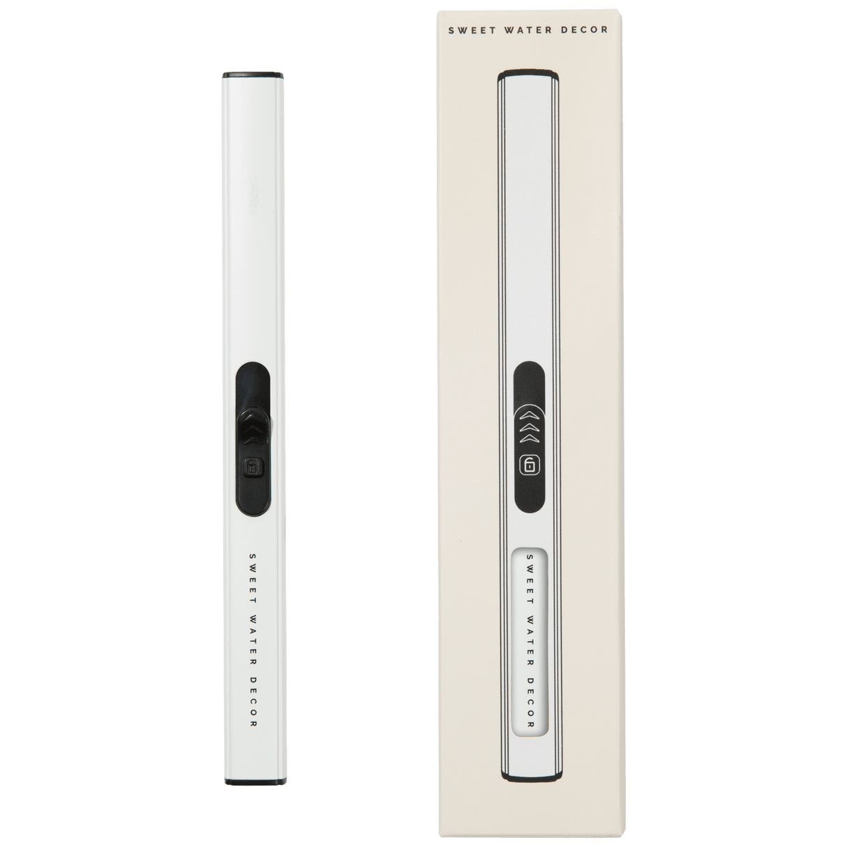 White Electric Lighter