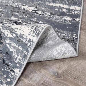 Littleport Luxury Fringed Faux Silk Rug - Clearance