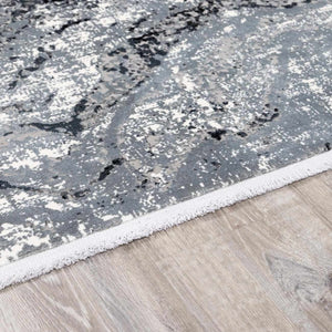 Littleport Luxury Fringed Faux Silk Rug - Clearance