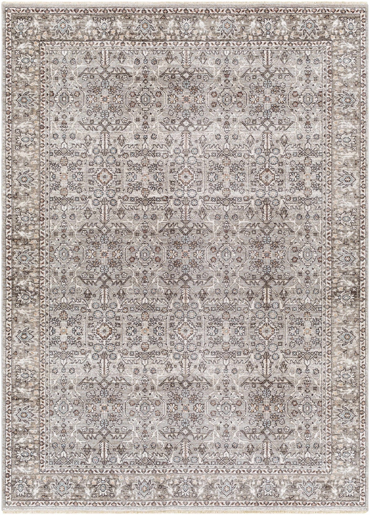 Lugo Luxe Area Rug with tassels - Clearance