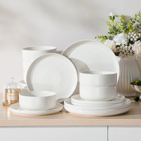 Luna 18 Piece Dinnerware Set