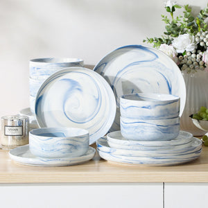Luna 18 Piece Dinnerware Set for 6
