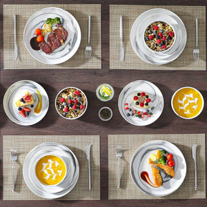 Luna 18 Piece Dinnerware Set for 6